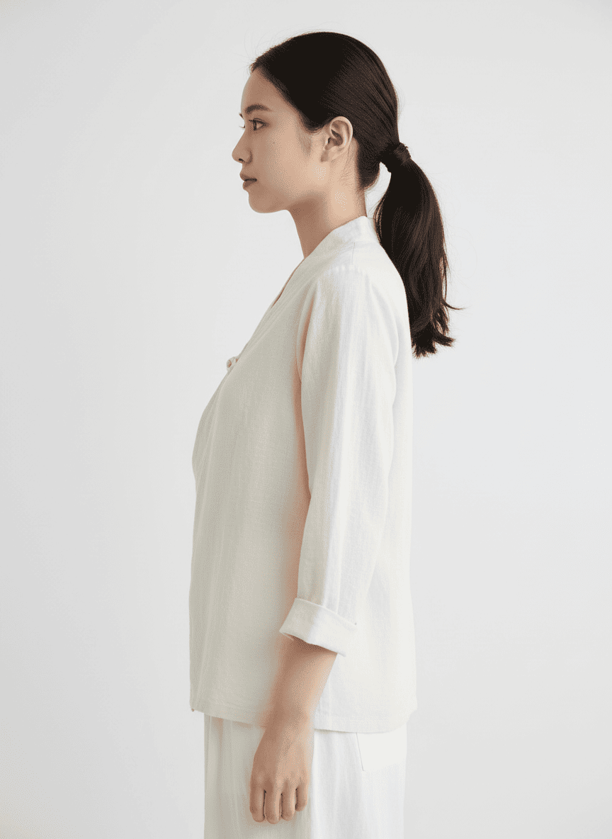 Asymmetric Tie Up Casual Top