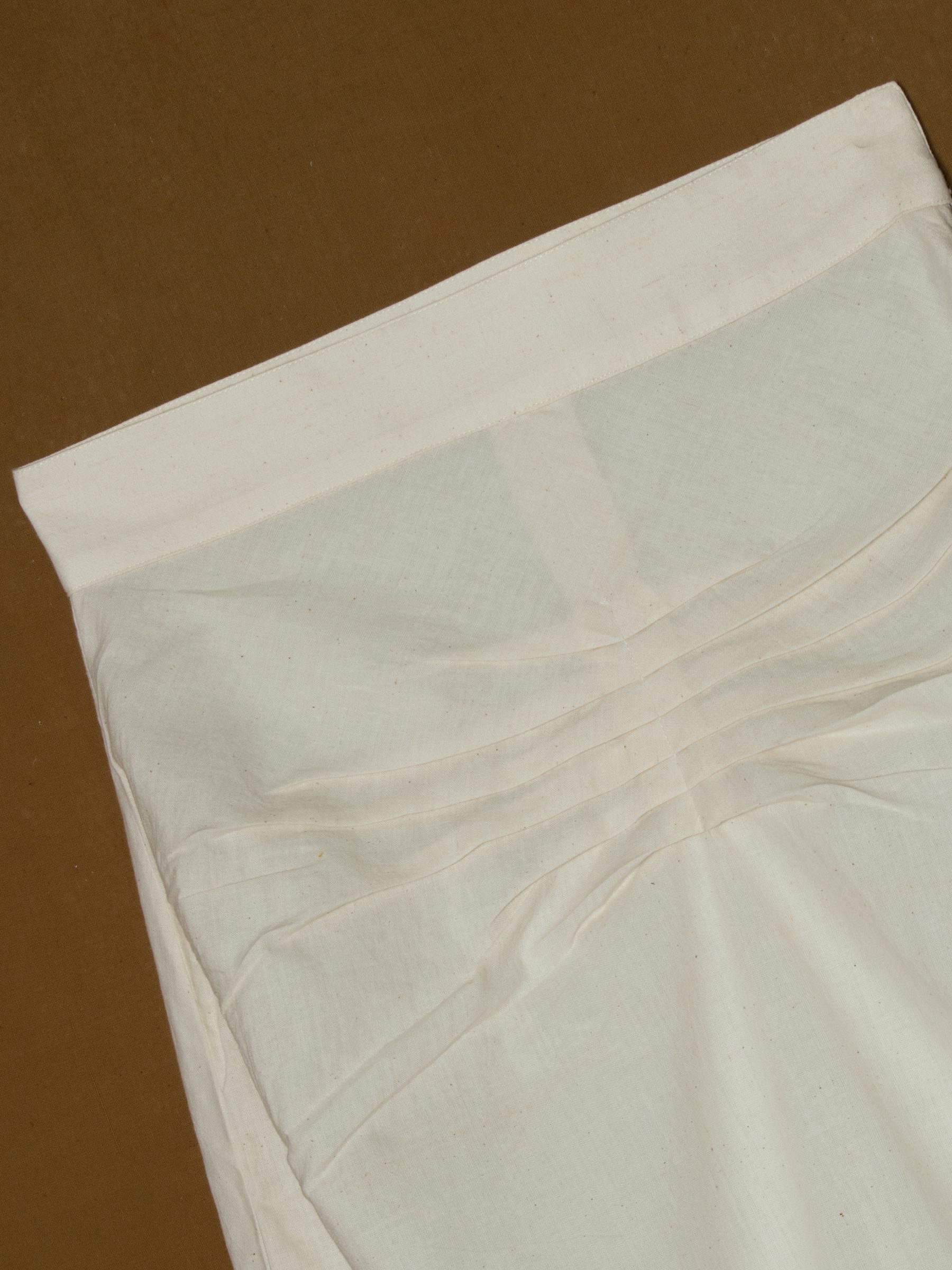 Skirt With Front Ruching