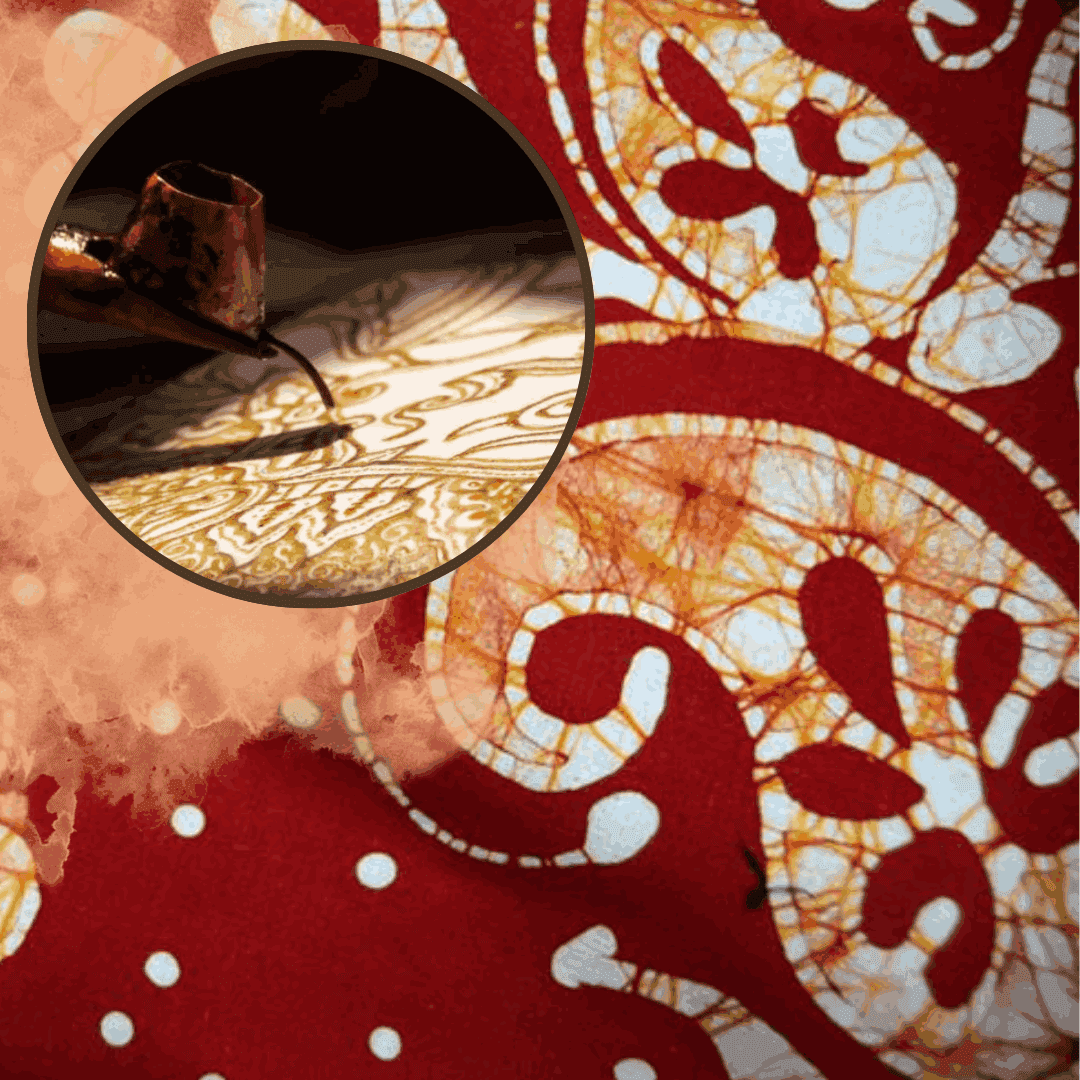 Batik in India often serves as a canvas for storytelling