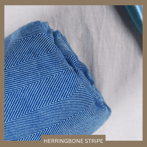 Herringbone Striped Fabric