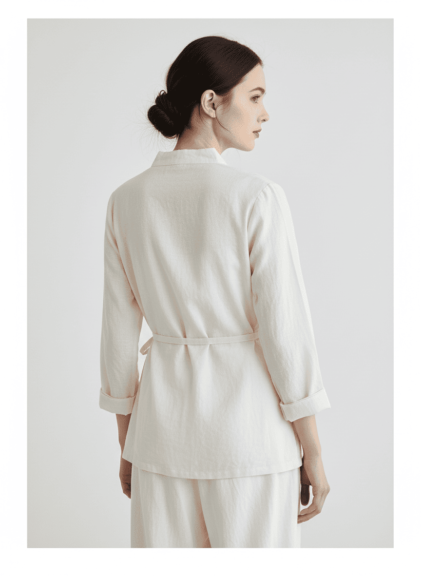 Asymmetric Tie Up Casual Top