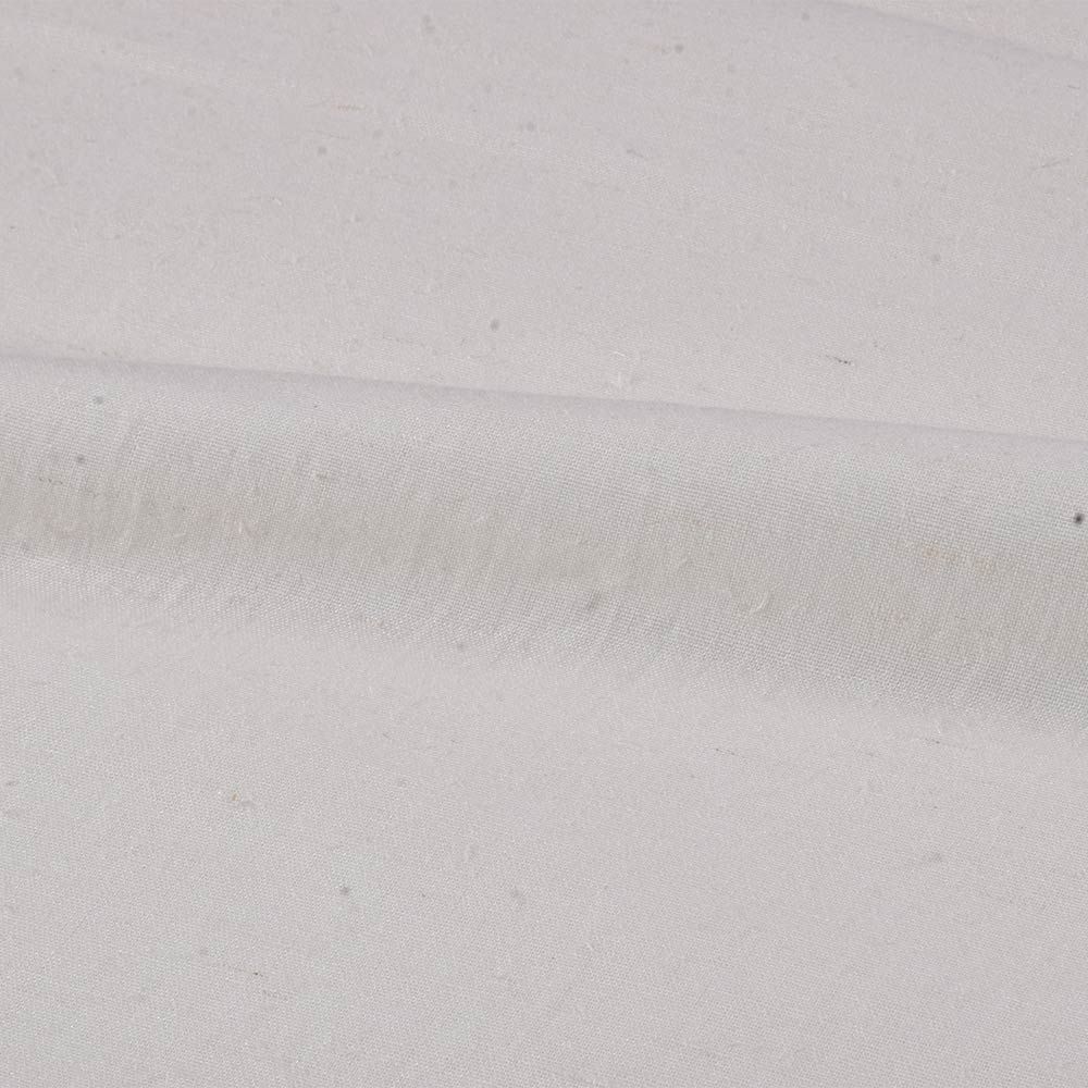 PLAIN WHITE HEMP, BAMBOO & COTTON 115 GSM HANDWOVEN FABRIC