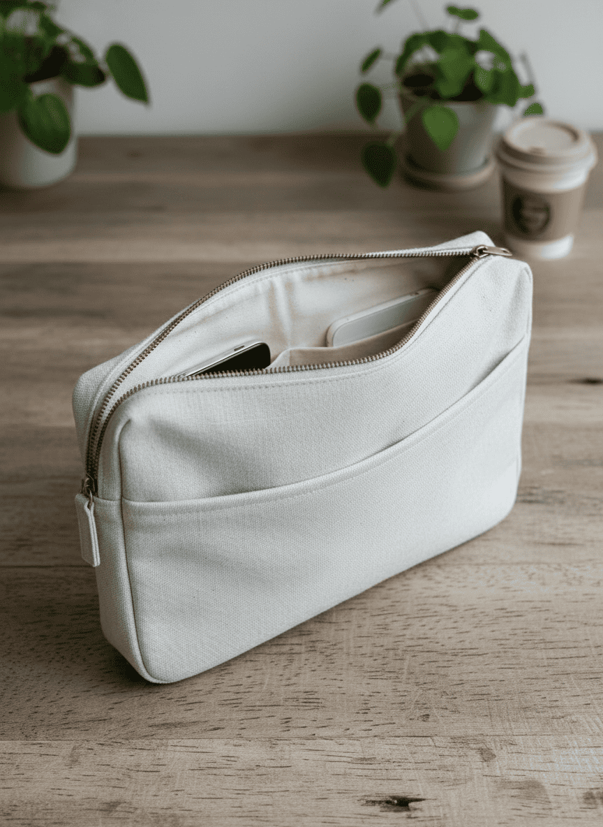 Laptop Tote Bag With Front Pouch