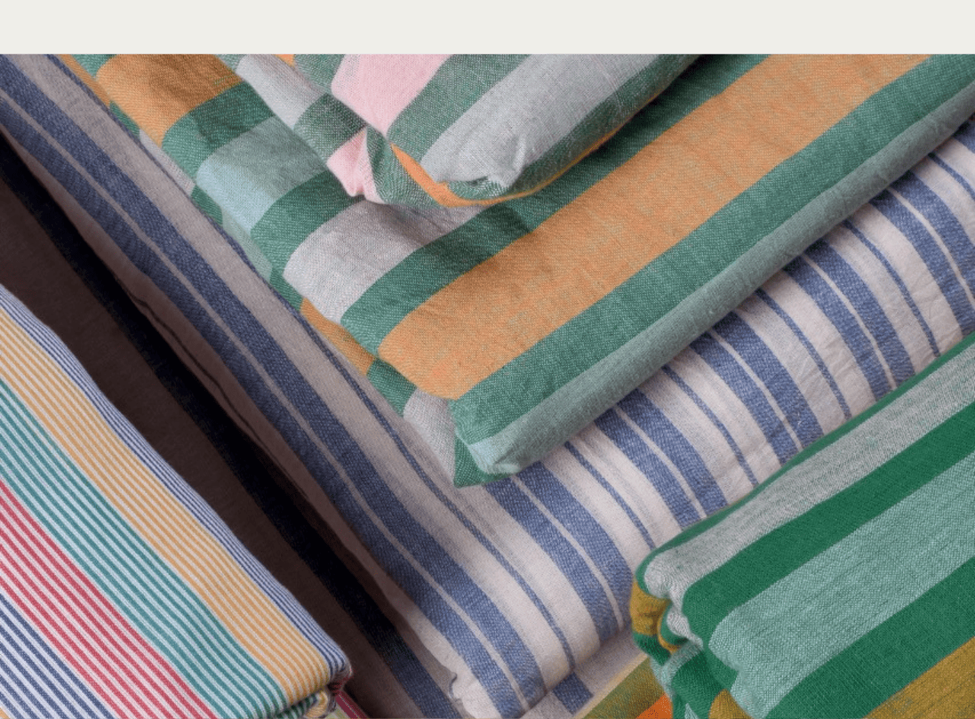 Variety of Striped Fabrics