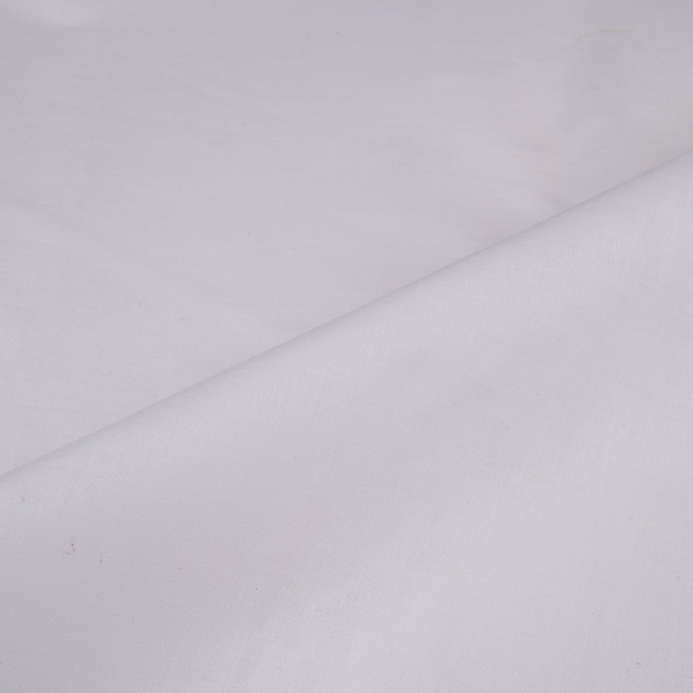 WHITE Calico KHADI COTTON 112 GSM FABRIC - BLEACHED, DYEABLE & 36