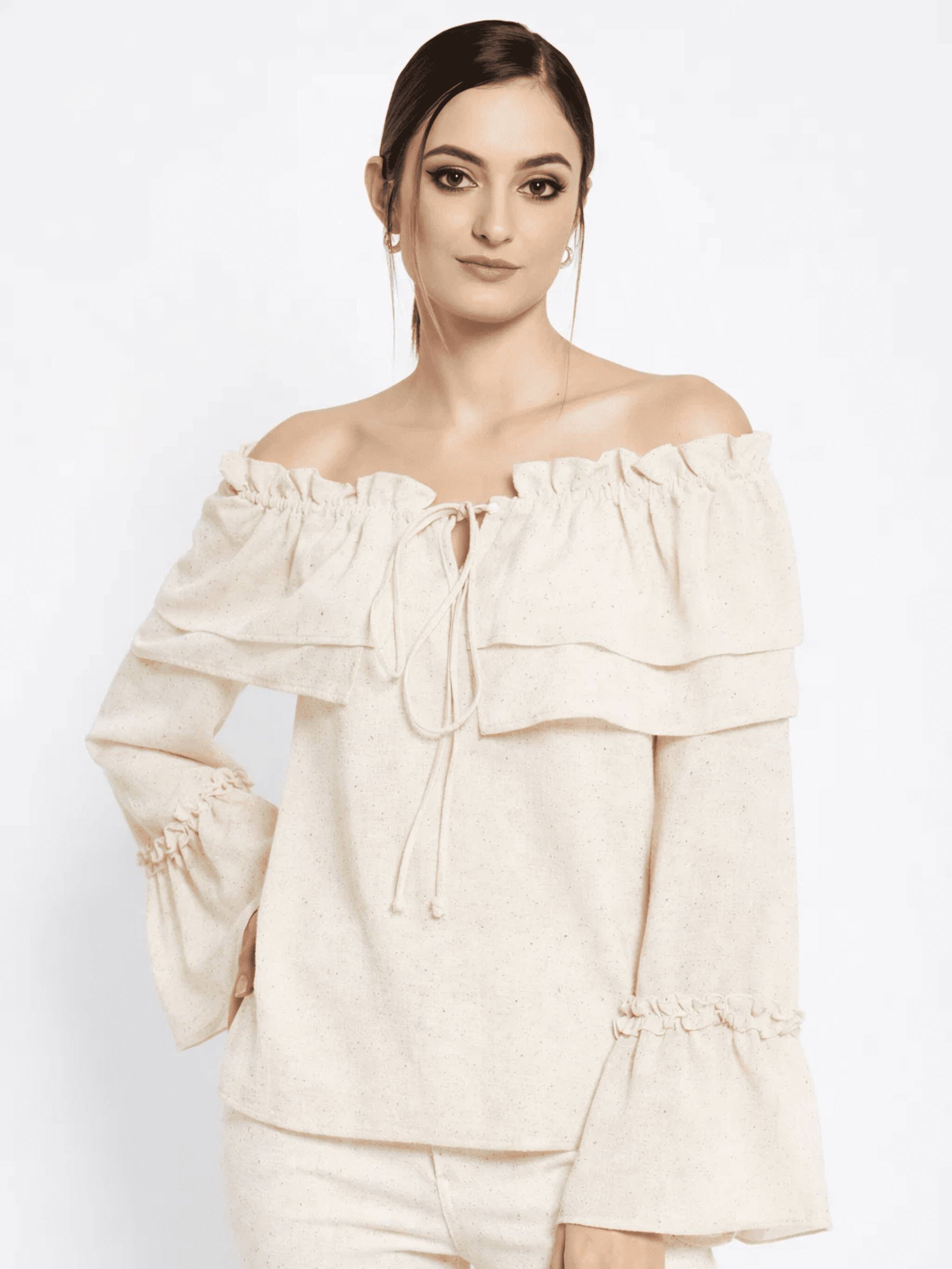 Off Shoulder Ruffled Top
