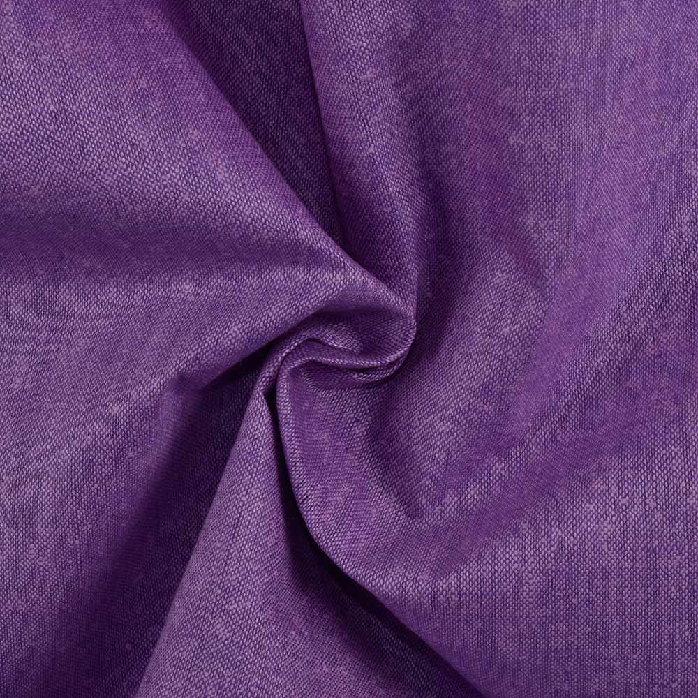Plain Purple Matka Silk & Khadi Blend 95 GSM Handwoven Fabric