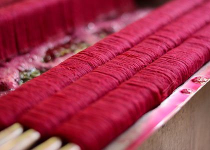 Dyed Fabric Yarns