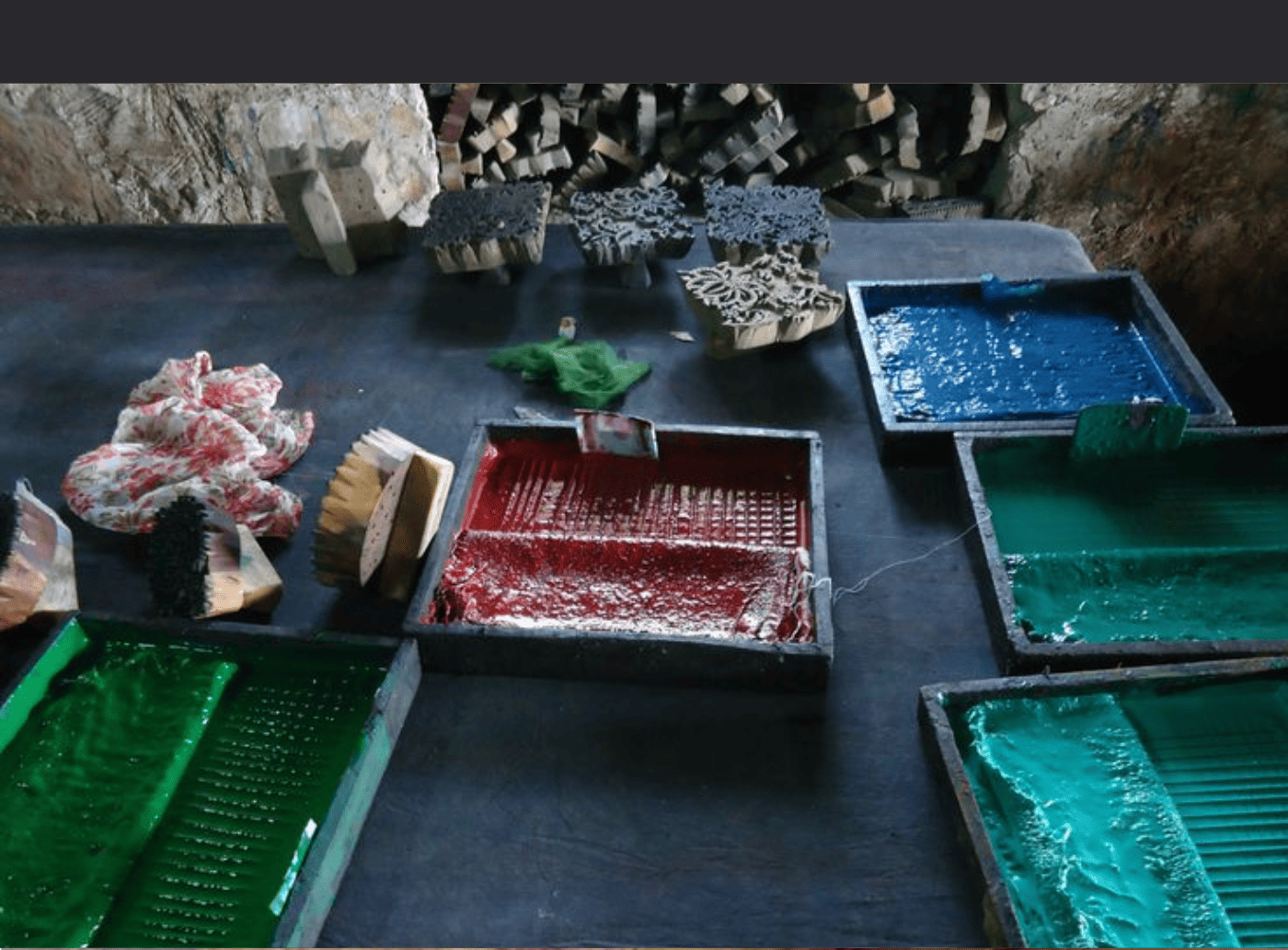 Print Paste for Hand Block Printing