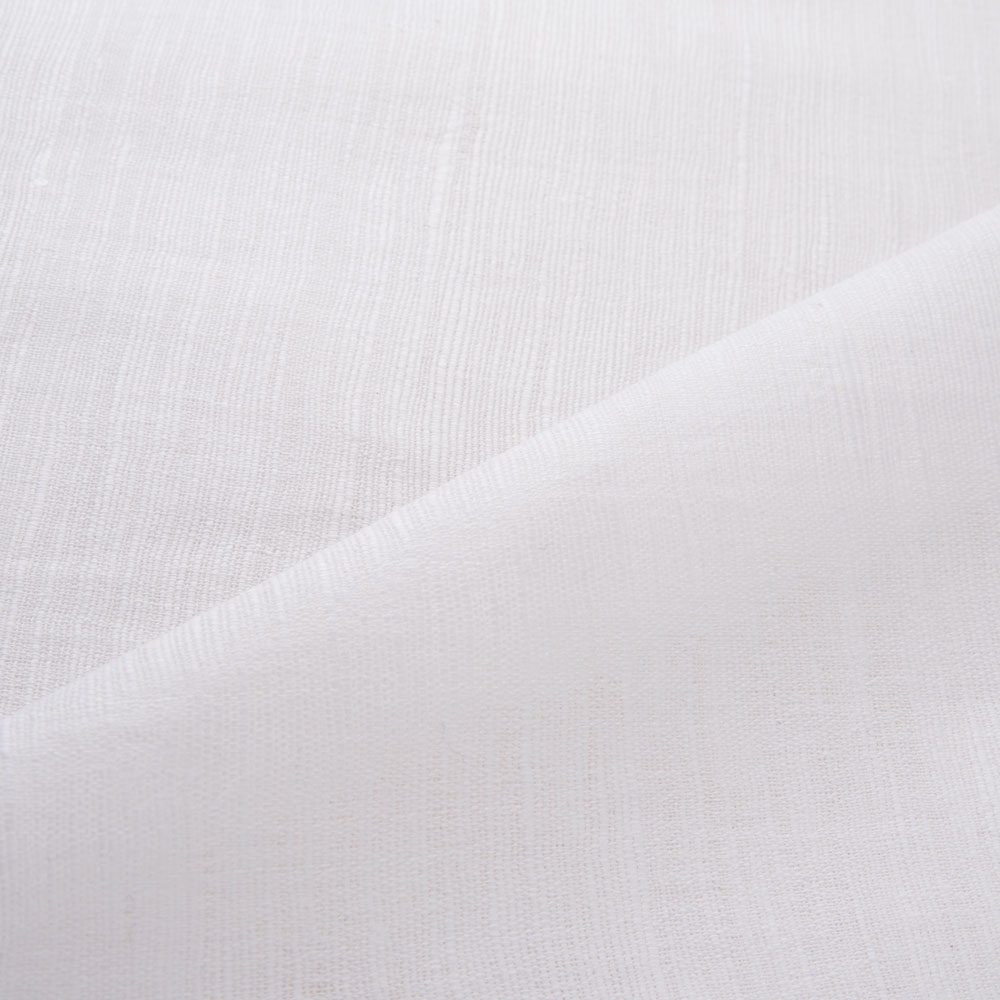 WHITE KHADI 190 GSM HANDSPUN & HANDWOVEN FABRIC | BLEACHED WHITE & DYEABLE