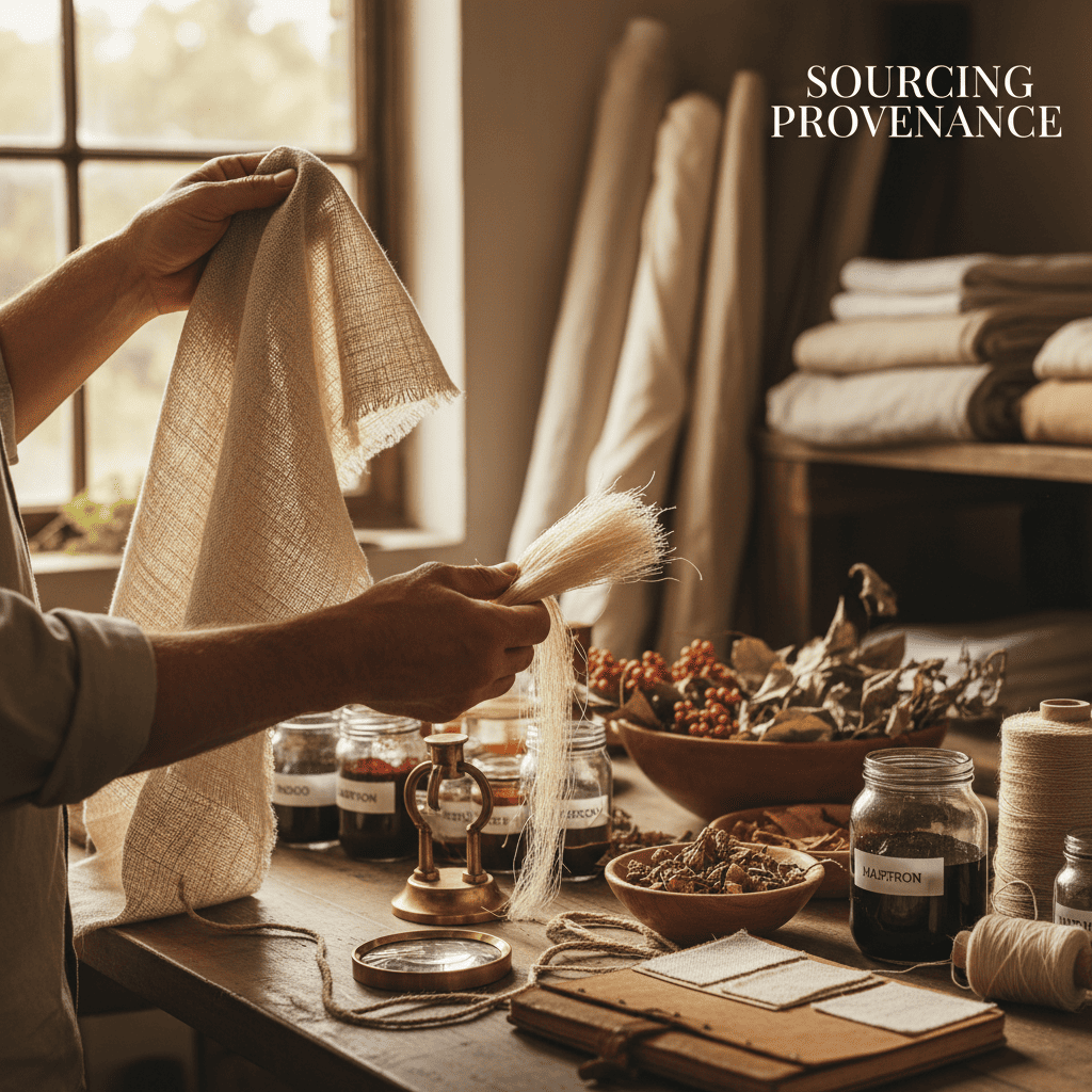 Sustainable artisan fabrics wholesale supply chain for textile sector transition.