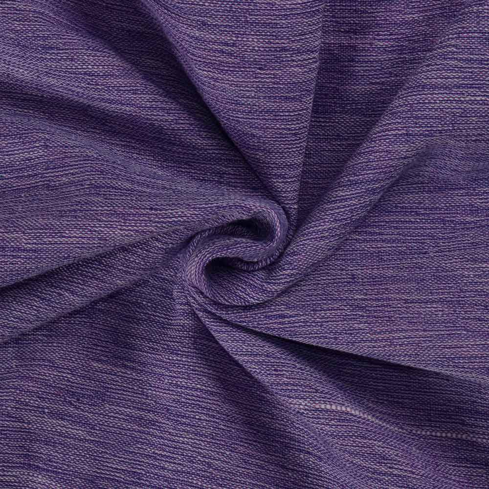 Chambray Purple Khadi Cotton 158 GSM Handwoven Fabric Mt15