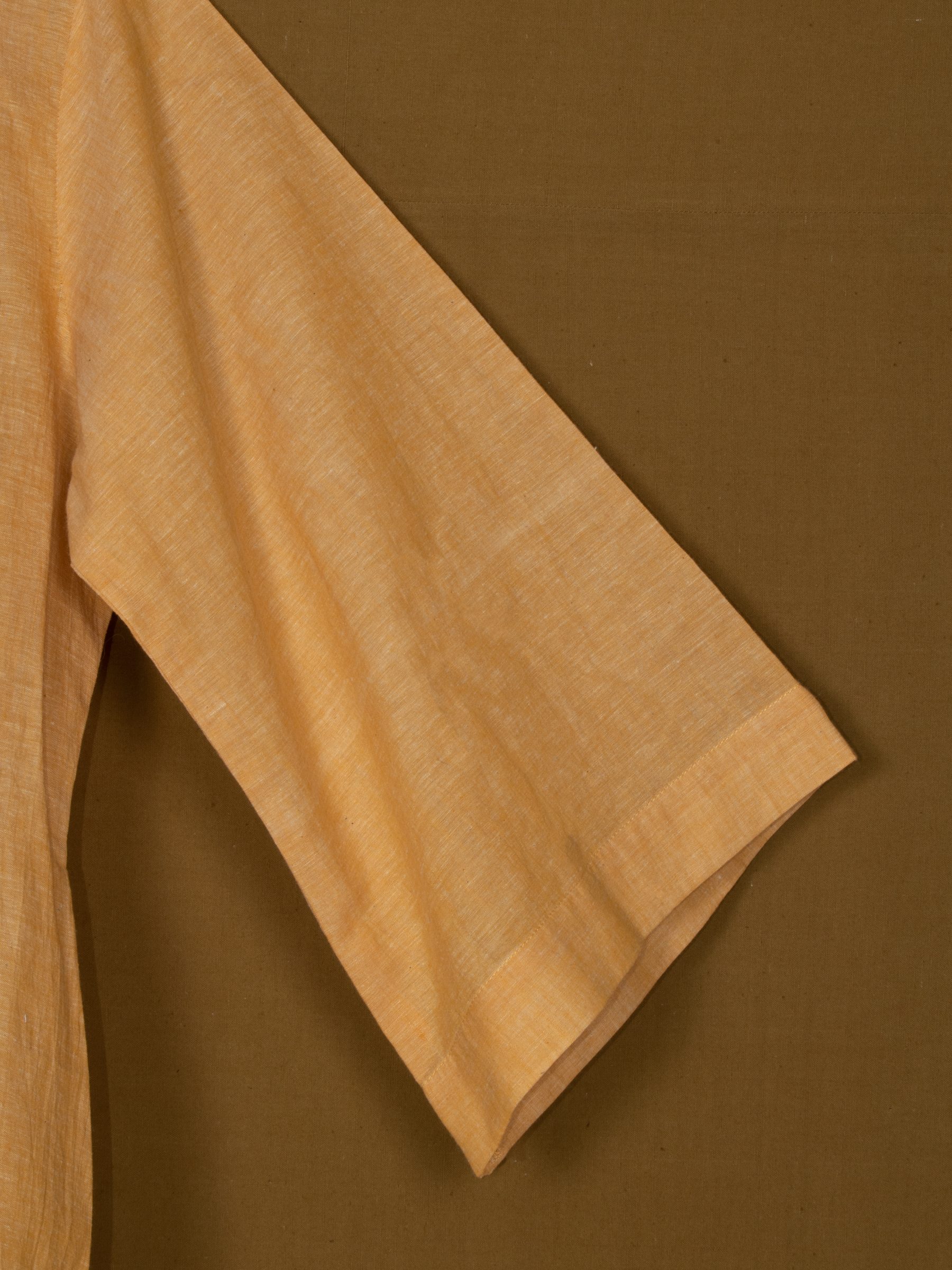Spread Collared Shirt With Center Placket- Bell Sleeves