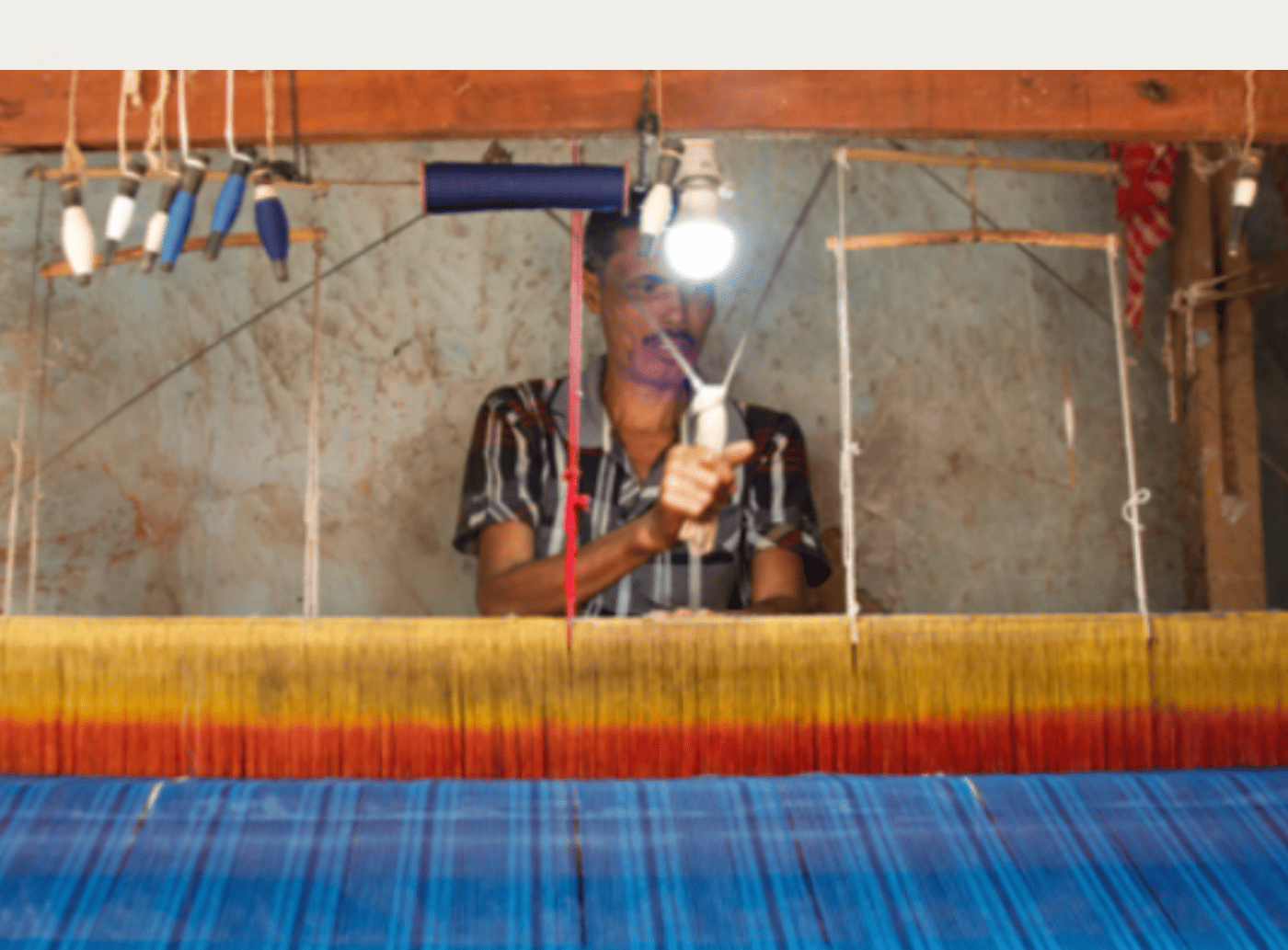 Weaving process