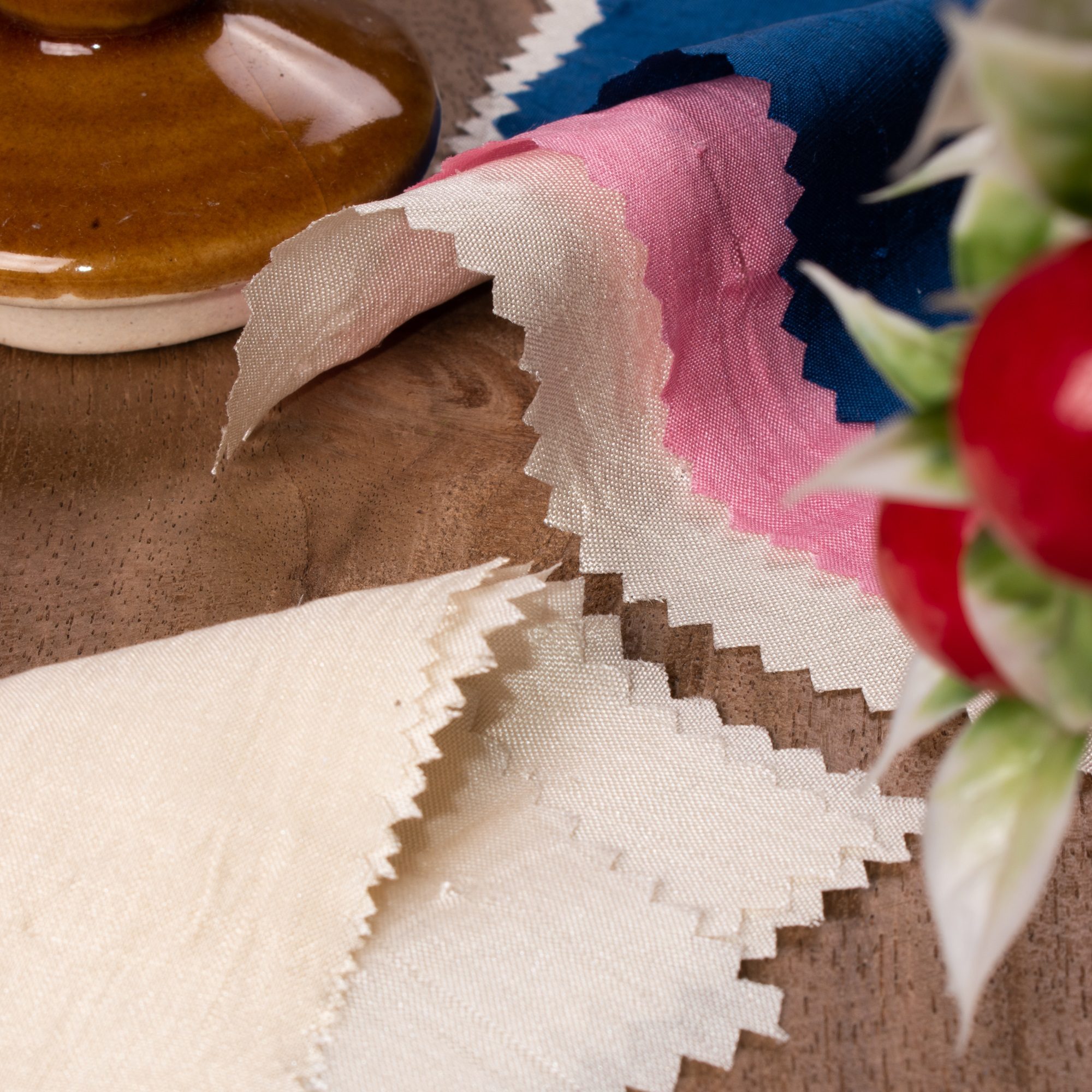 Mulberry Silk Fabric Swatch (4 *4 Inch, 60 GSM - 300 GSM, Up to 10 Swatches)