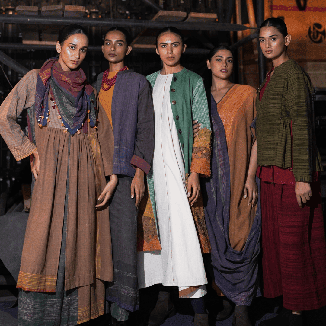 Khadi is being styled with everything 