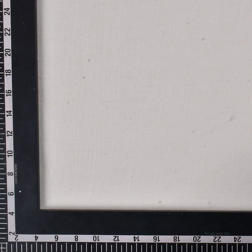 PLAIN WHITE HEMP, BAMBOO & COTTON 115 GSM HANDWOVEN FABRIC