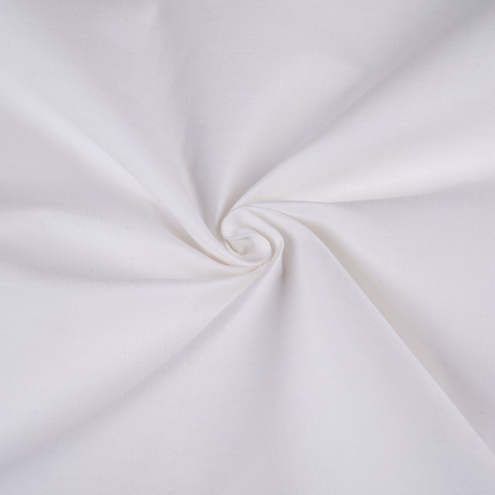 White Calico Khadi Cotton 130 GSM Fabric - Bleached Dyeable & 36 Inch Width