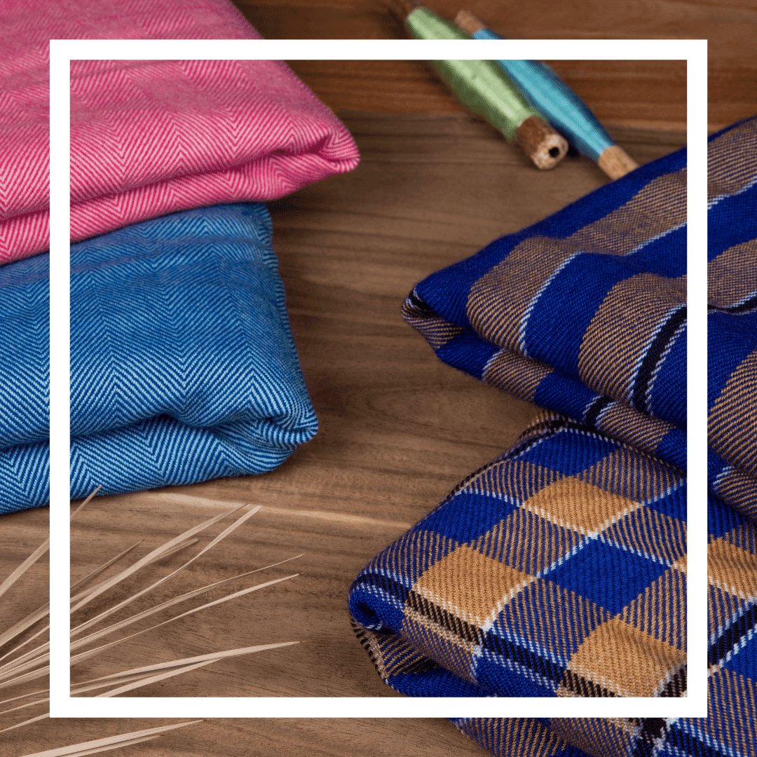 Handwoven merino wool