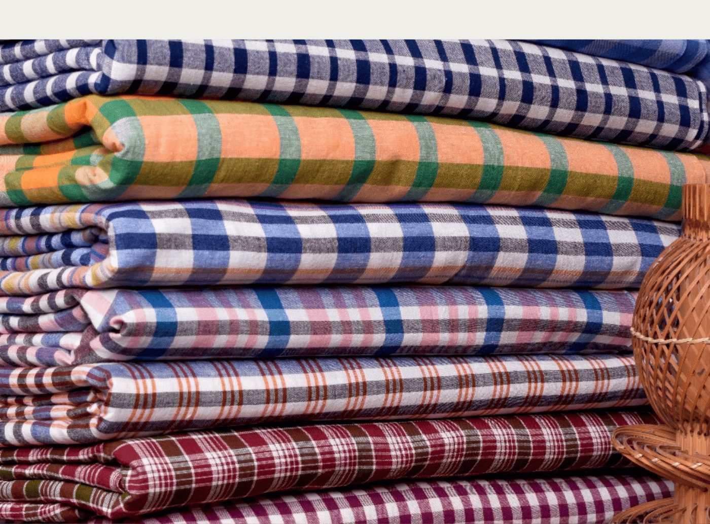 Different patterns of Check/Plaid fabrics