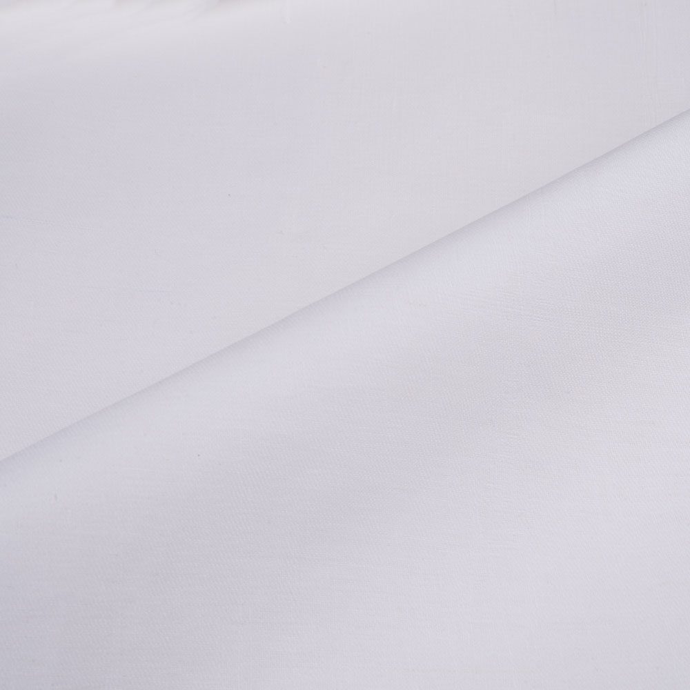 White Calico Khadi Cotton 130 GSM Fabric - Bleached Dyeable & 36 Inch Width