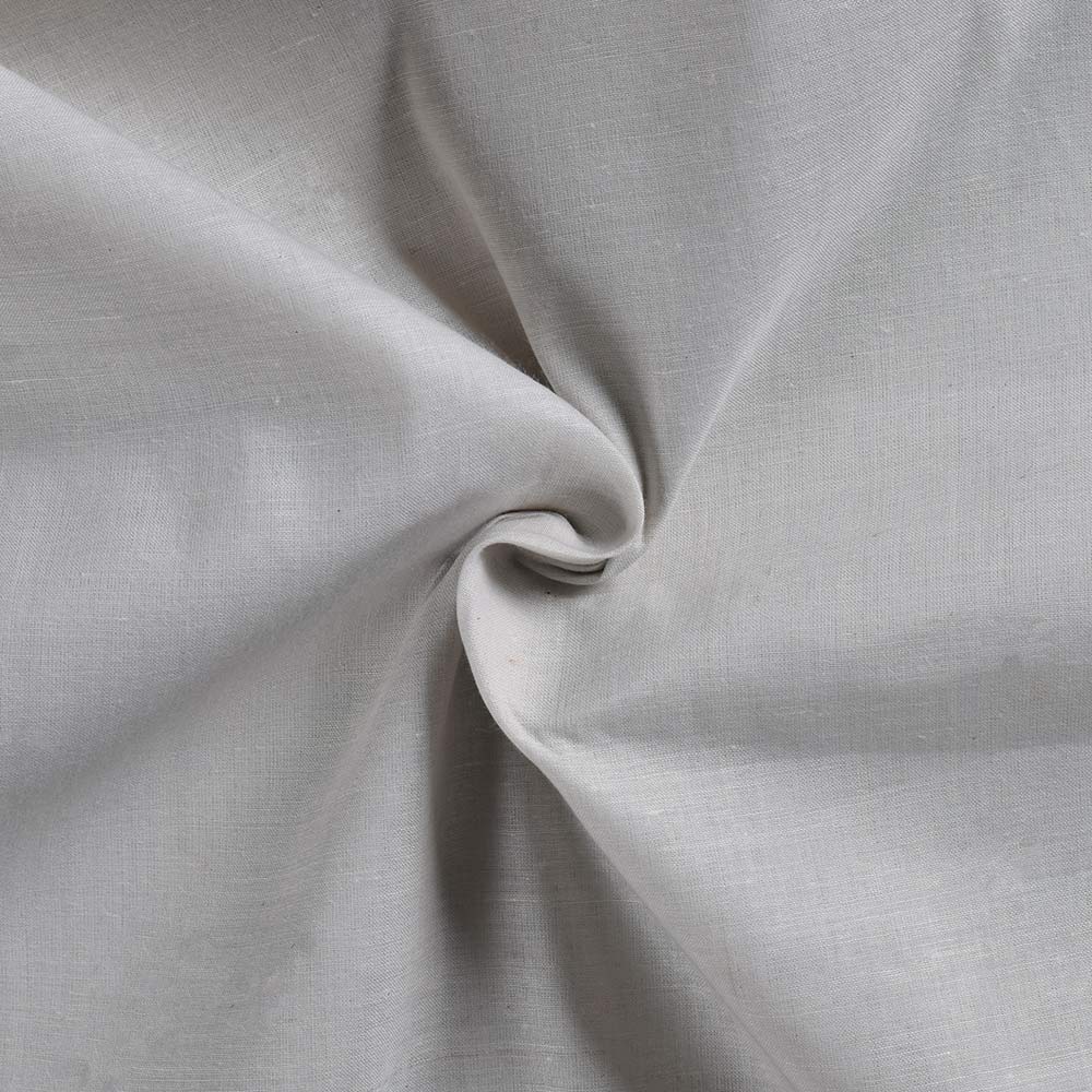 Chambray Grey Khadi Cotton 62 GSM Handwoven Fabric B4c