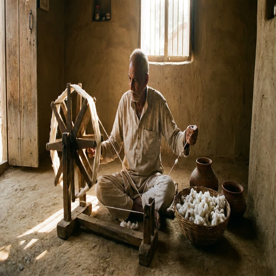 The Science of Zero-Carbon: How Khadi Cotton Fabric Lowers Scope 3 Emissions — Anuprerna handloom