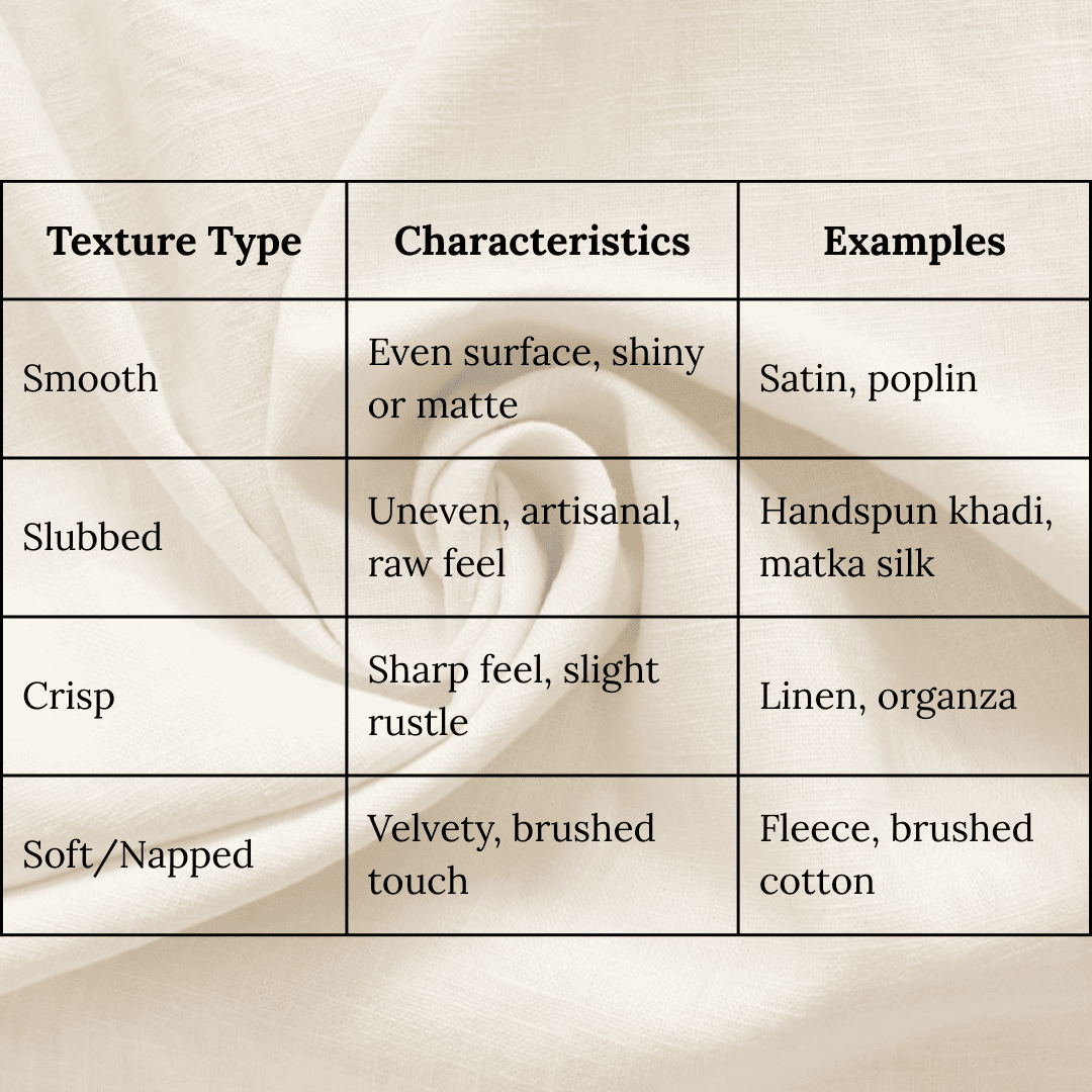 Fabric Texture: The Fabric’s First Impression