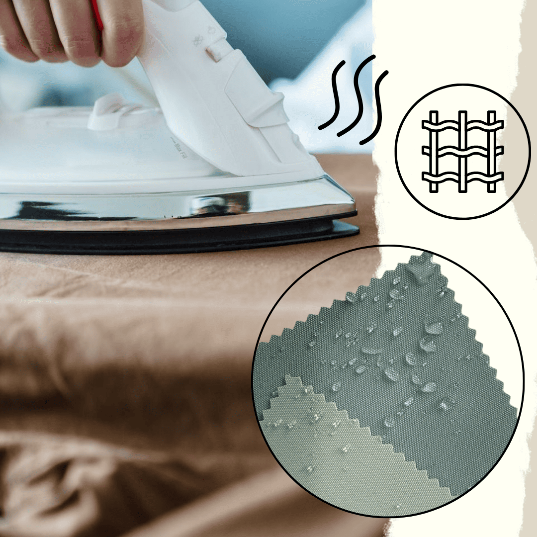 Fabrics composed of fiber blends can present unique challenges