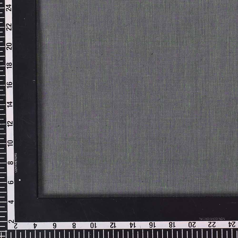 CHAMBRAY GREY PURE COTTON 95 GSM HANDWOVEN FABRIC