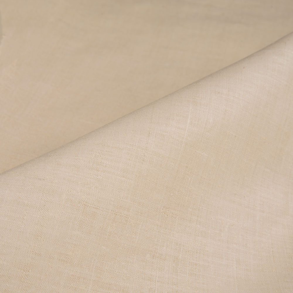 PLAIN NATURAL PURE MATKA SILK 110 GSM HANDWOVEN FABRIC