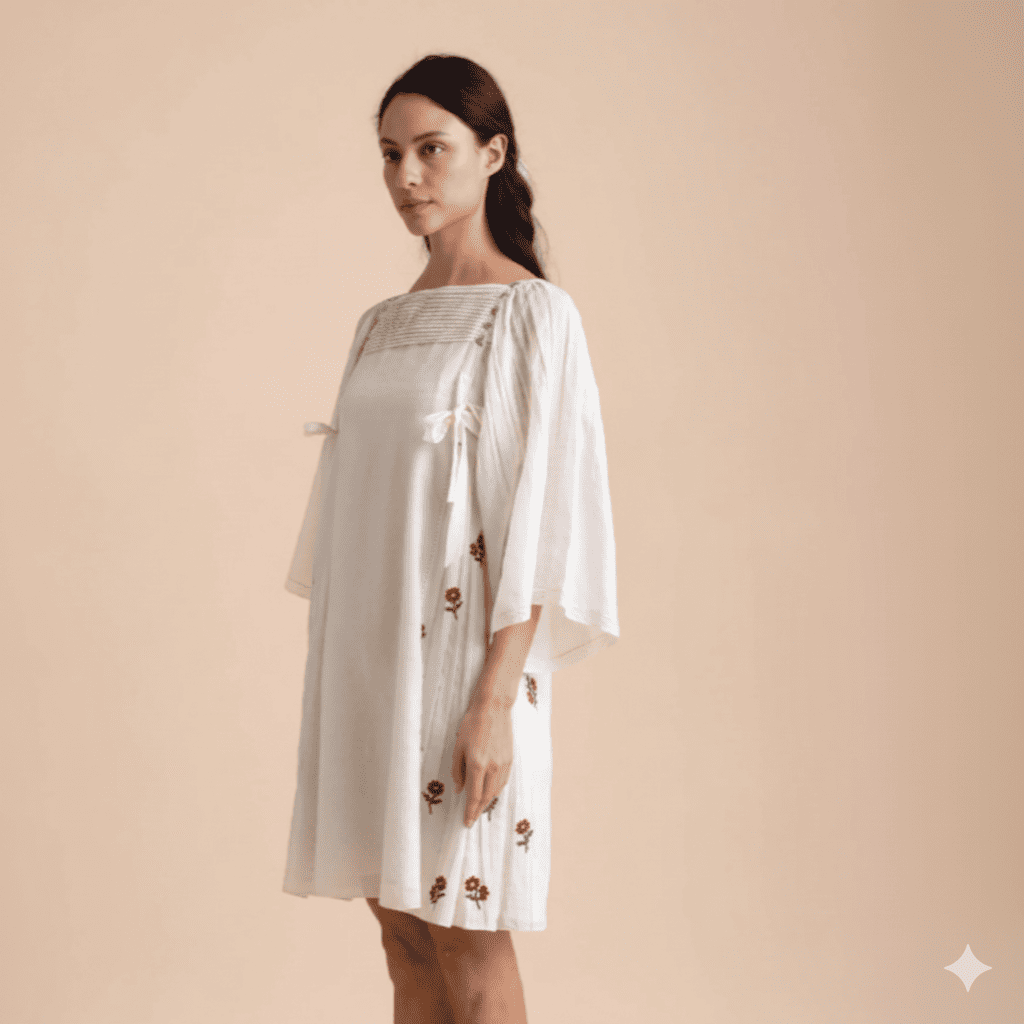 The Rosebud Pintuck Tunic