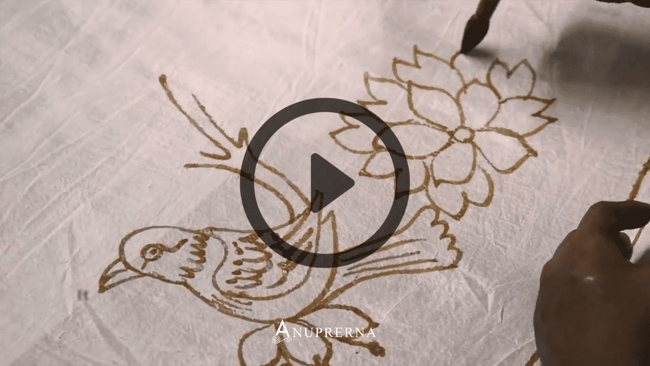 how to make handprinted batik