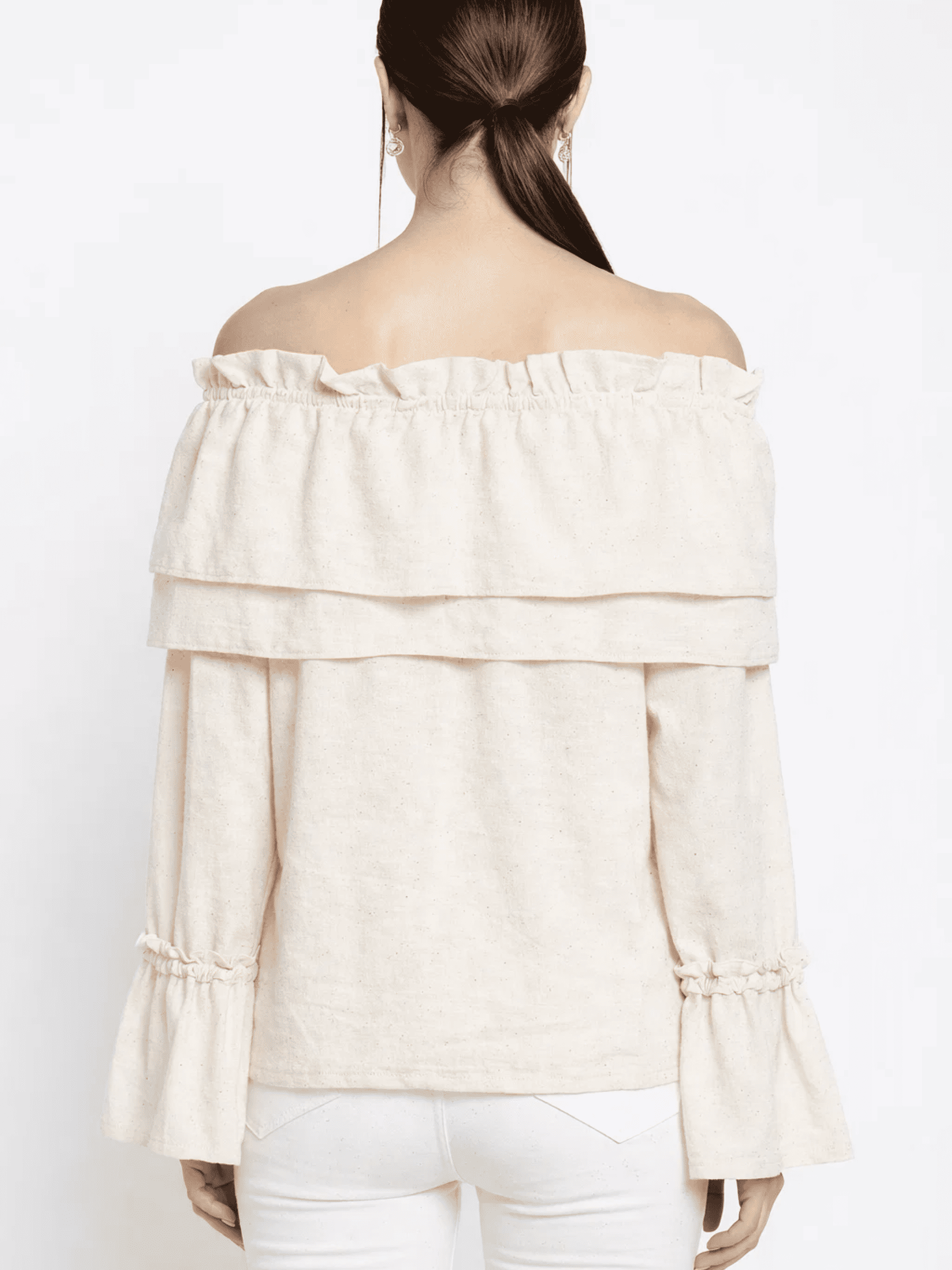 Off Shoulder Ruffled Top