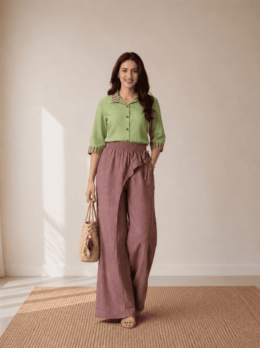 Pairing the bottom with co-ord set top