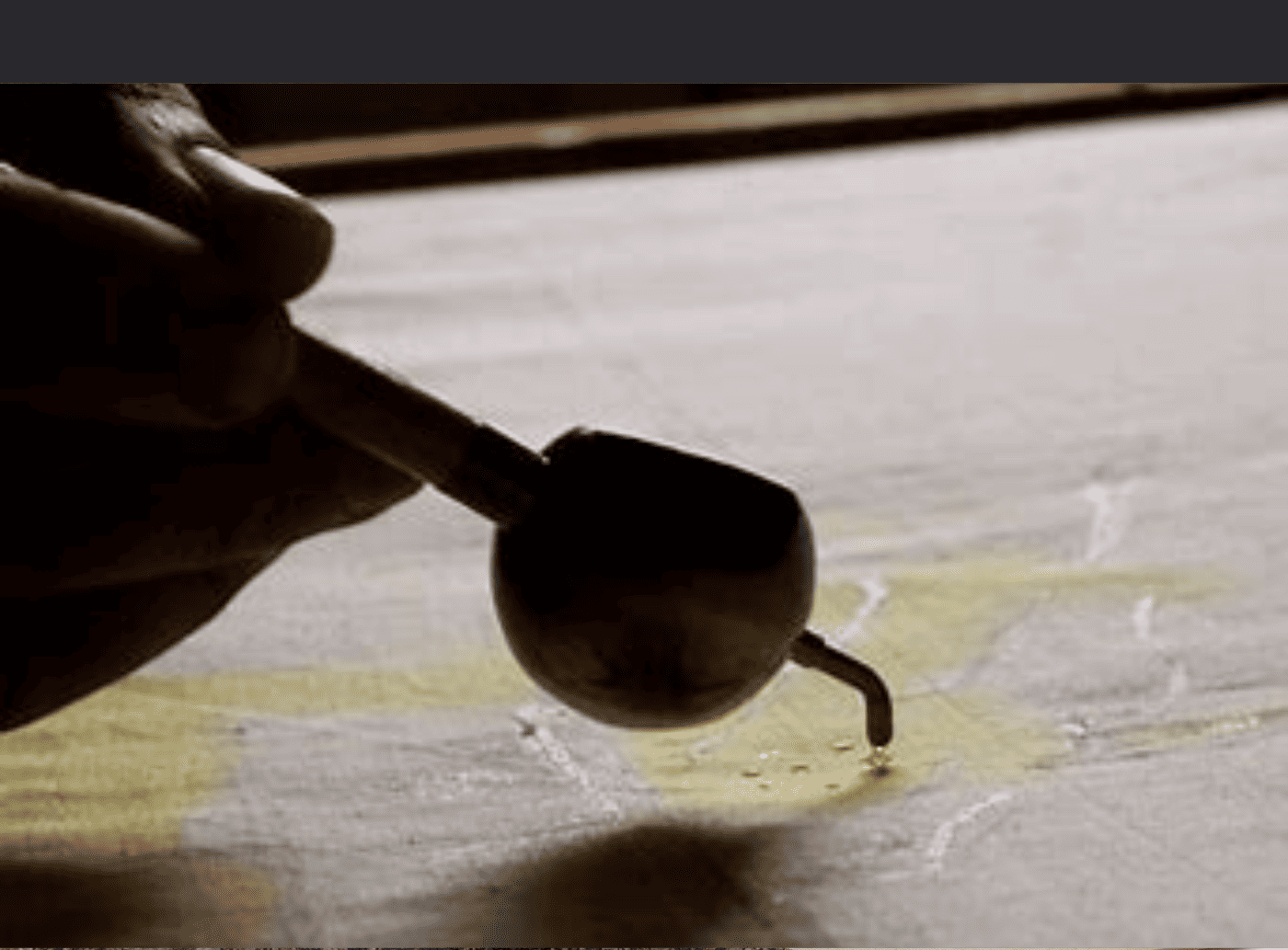 Wax Application For Preparing Batik Fabric