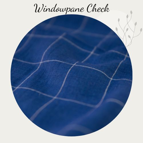 Windowpane Check Fabric