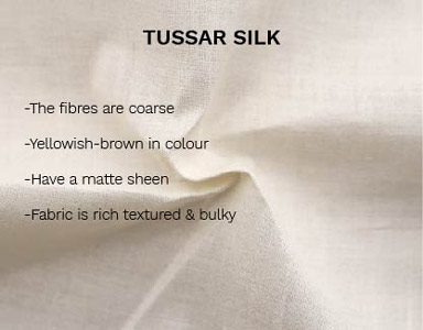 Tussar Silk Characteristics