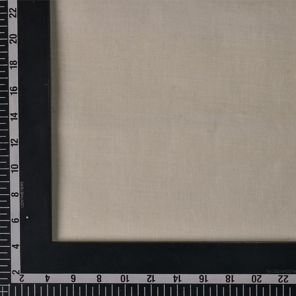 PLAIN NATURAL PURE MATKA SILK 124 GSM HANDWOVEN FABRIC
