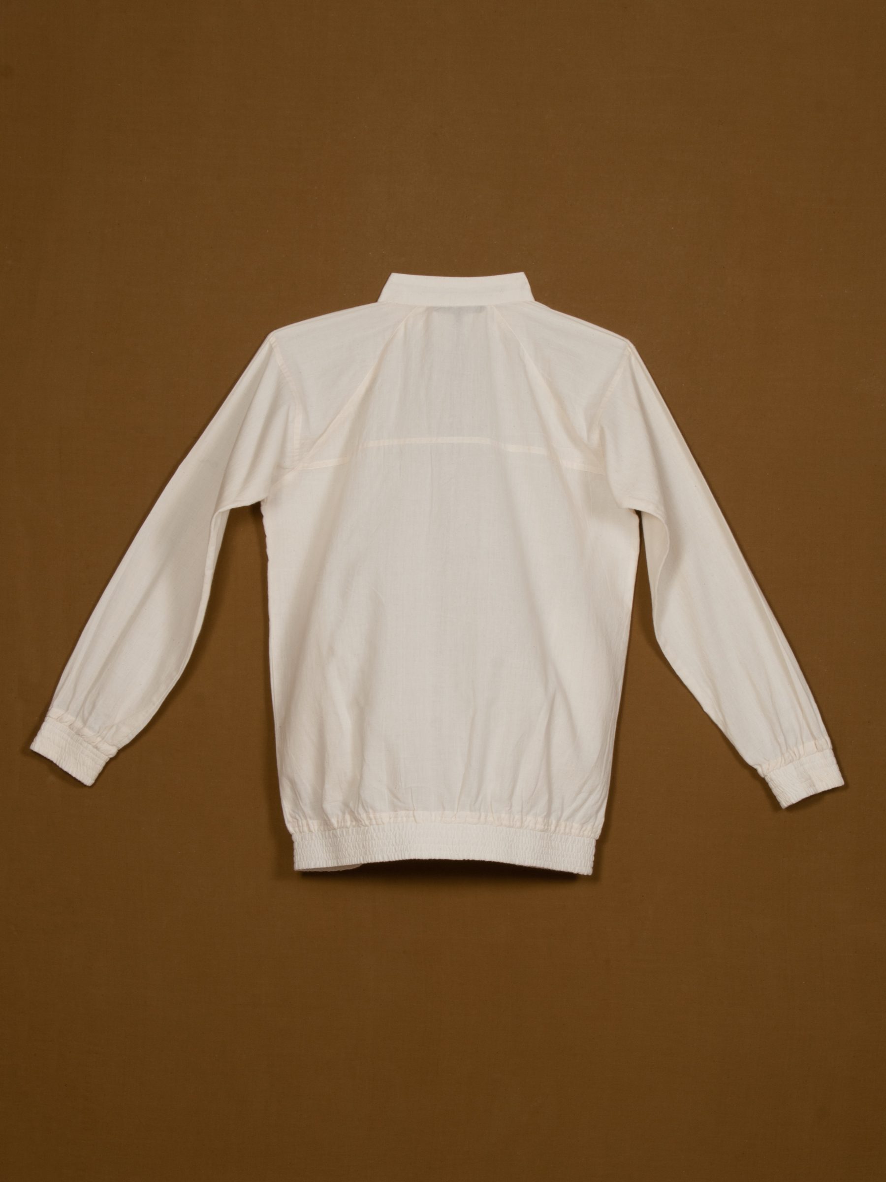 TRACK JACKET WITH FRONT FULL ZIPPER-FRONT SIDE POCKETS