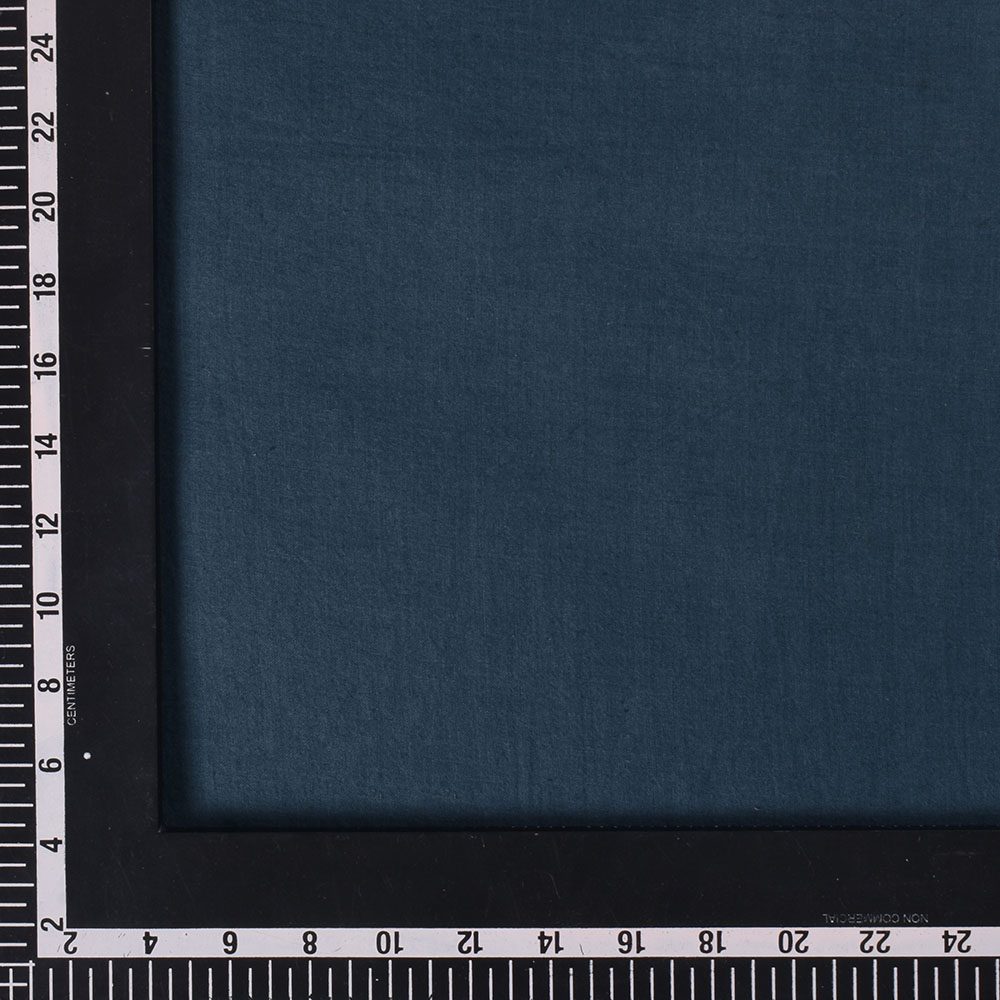 PLAIN MIDNIGHT BLUE PURE COTTON 67 GSM HANDWOVEN FABRIC