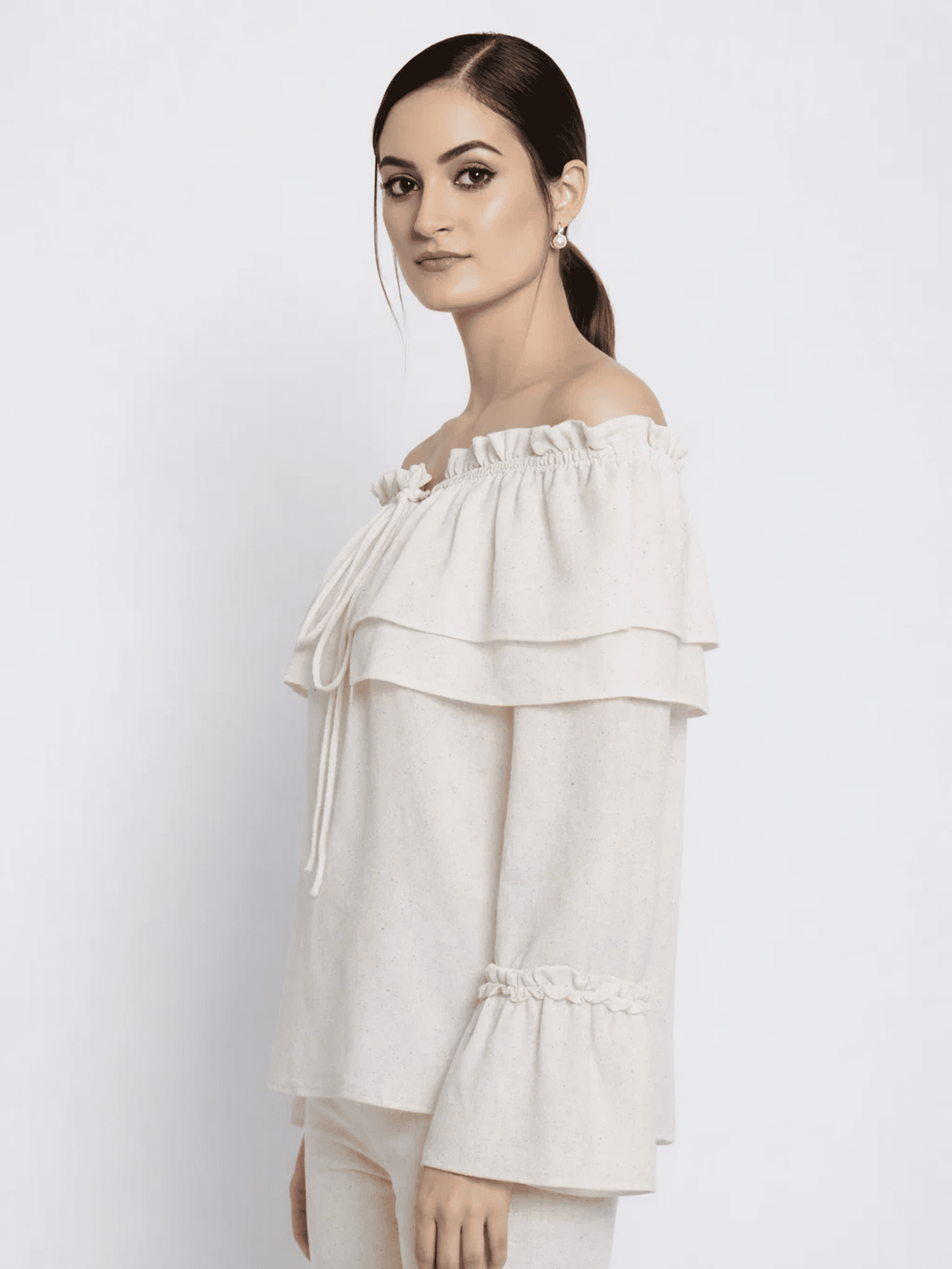 Off Shoulder Ruffled Top