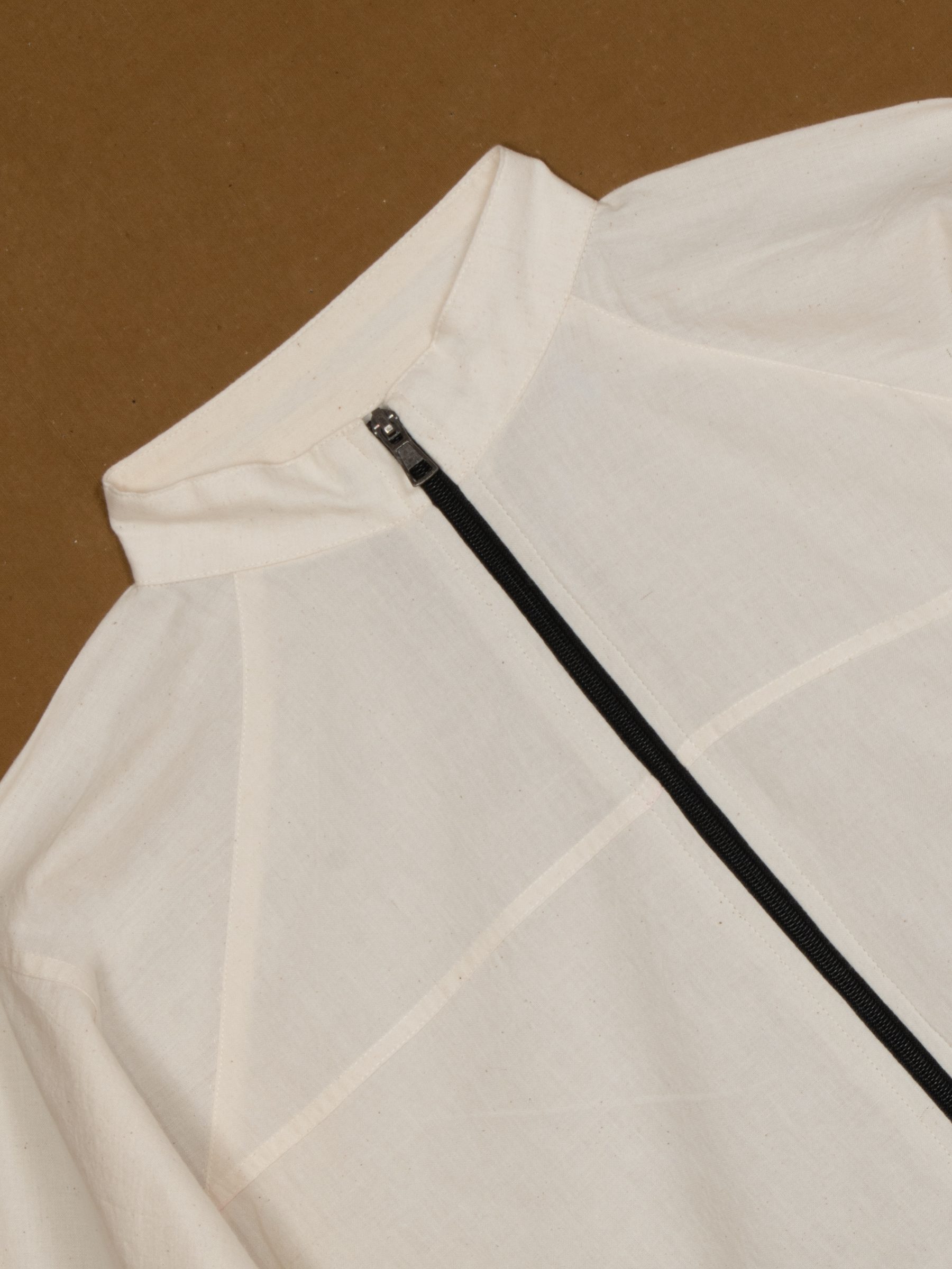 TRACK JACKET WITH FRONT FULL ZIPPER-FRONT SIDE POCKETS