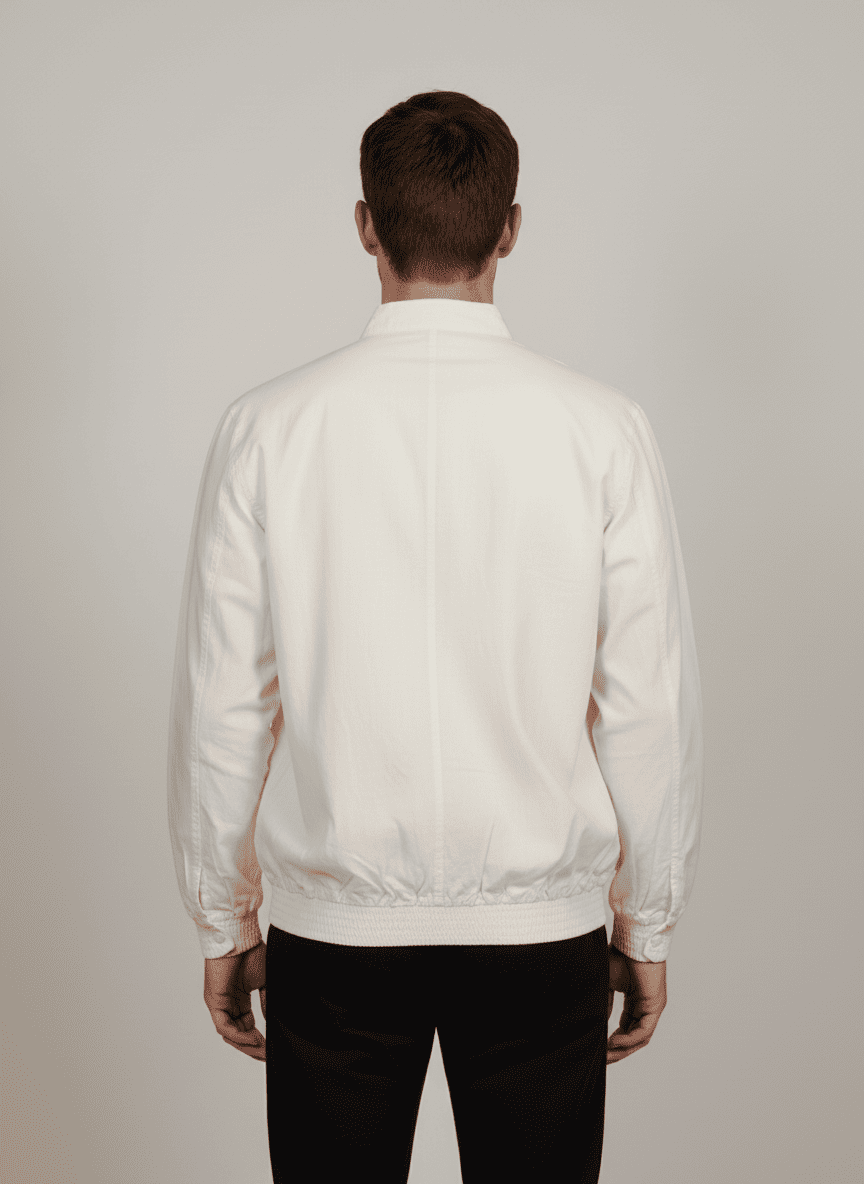 TRACK JACKET WITH FRONT FULL ZIPPER-FRONT SIDE POCKETS