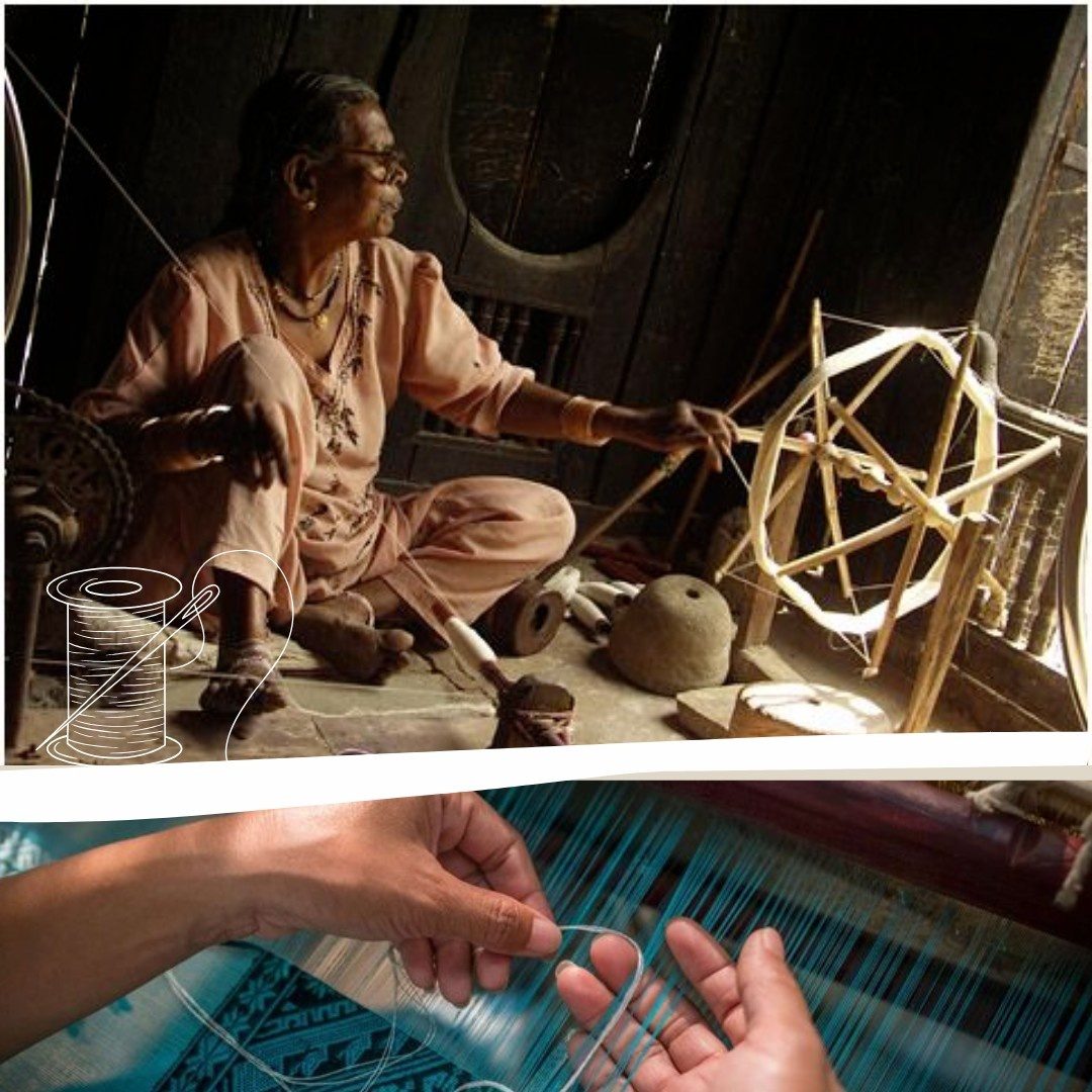 slow weaving process