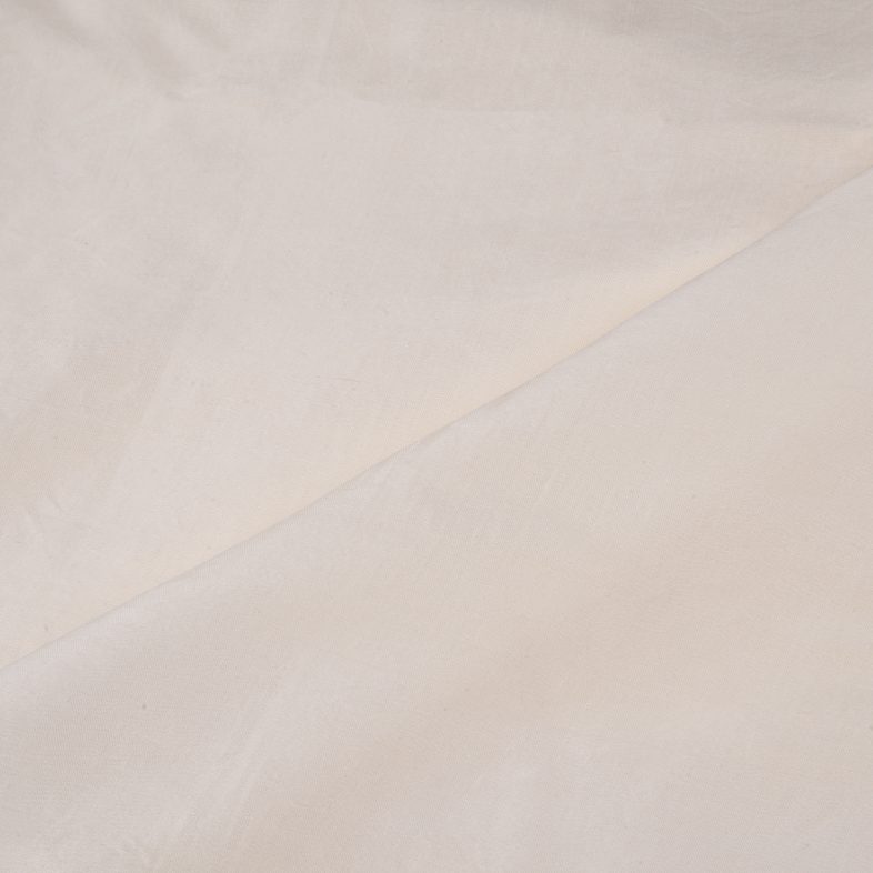 Plain Natural Pure Mulberry Silk 100 GSM Handwoven Fabric