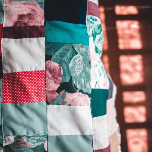 Upcycle Waste Fabric Using Patchwork