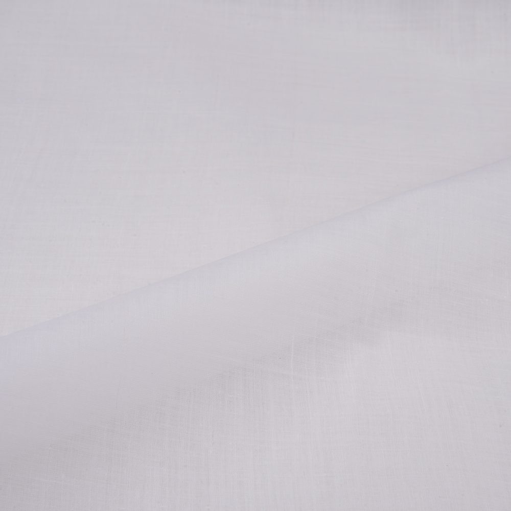 WHITE KHADI ORGANDY HANDSPUN & HANDWOVEN pure khadi 46 GSM FABRIC - BLEACHED & DYEABLE